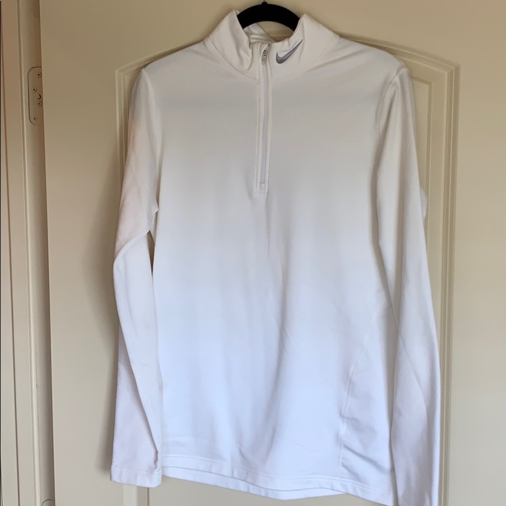 Nike half zip long sleeve running top
